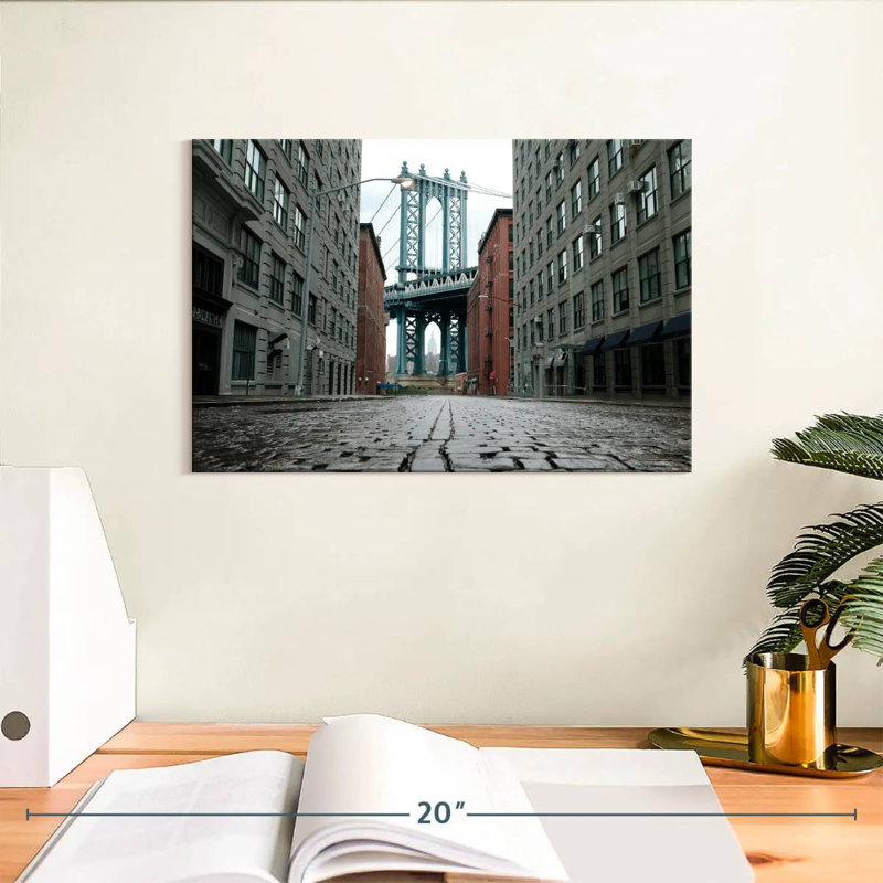 Sireci Cobbled Brooklyn Street NY, 8" H x 12" W