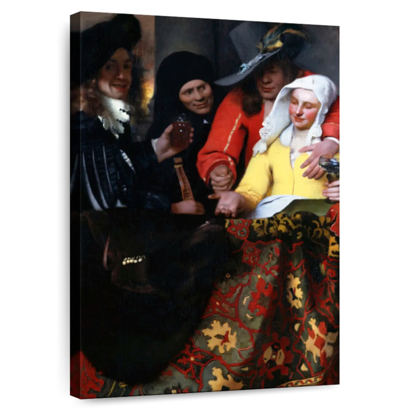Leisha la procureuse - 1656, H 30 po x l 20 po