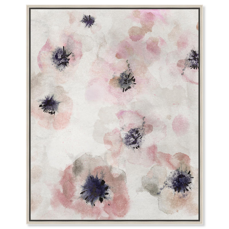 «Gentle Florals», impression sur toile par Notoriart, H 16 po x l 20 po, Gallery Wrapped