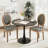 31.5" Tulip Round Dining Table And 2 Round-backed Dining Chairs Set-914500991-914500990