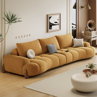 Modern Minimalist Cream Style Sofa