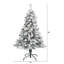 Arbre de Noël artificiel épinette en flocage-1238042085