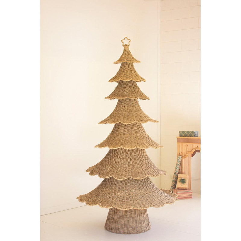 Arbre de Noël tissé en vigne