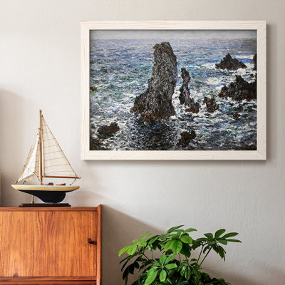" The 'Pyramids', Cliffs At Belle " Painting Print