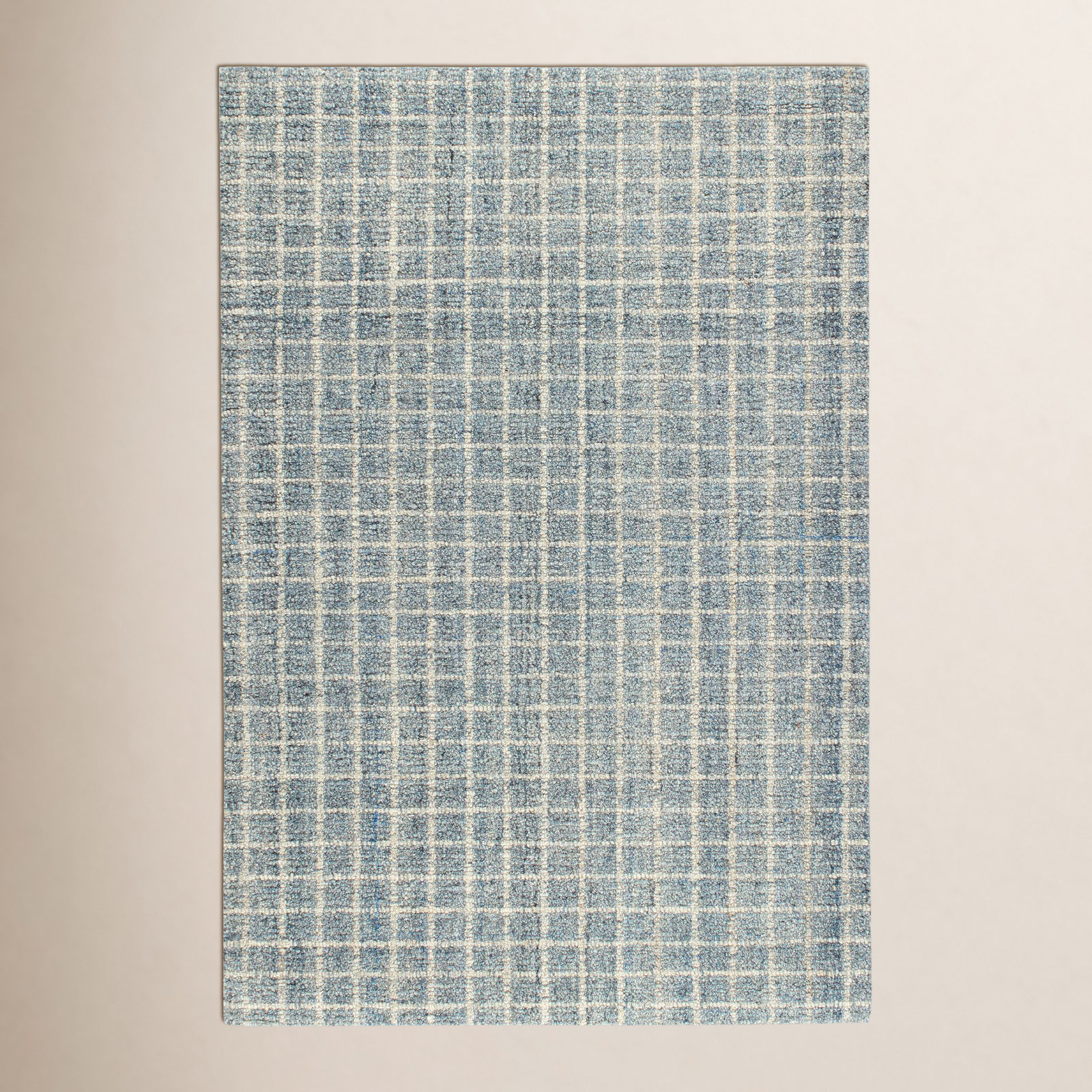 Conall Slate Hand Micro Hooked Wool Rug, Rectangle 2' x 3'