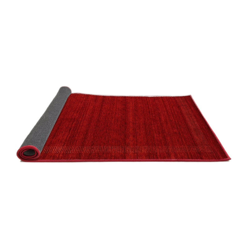 Tapis rouge contemporain, Rond 6 pi