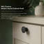 Bouton d'armoire rond en aluminium de style moderne Mid-Century ROUS Hardware, gris anthracite (noir)-90840664