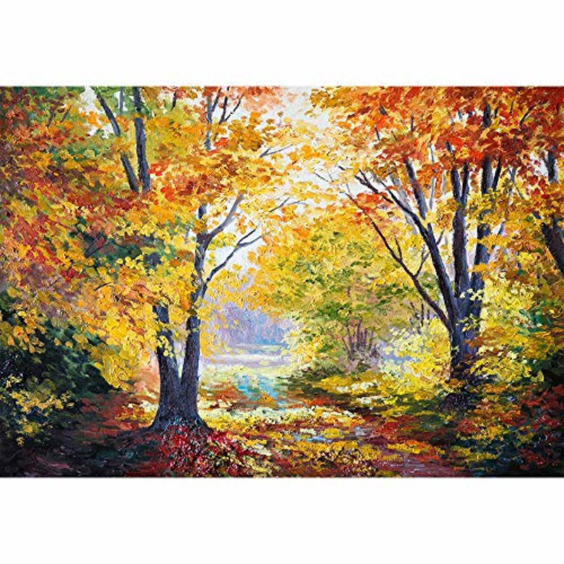 Beautiful Natural Forest Landscape Wall Mural, 100" L x 144" W