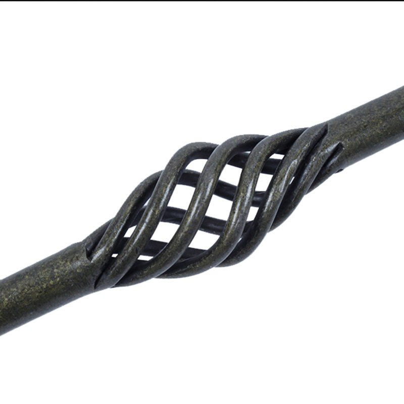 Poignée cage 4 po Orleans, Laiton antique