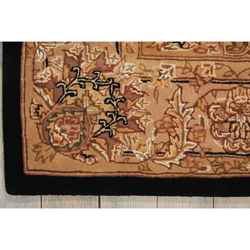 Boothwyn Wool Oriental Indoor Rug, Rectangle 5'6" x 8'6"