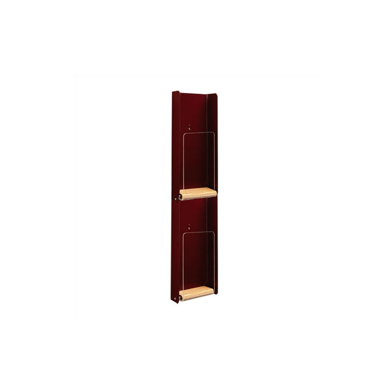 Peter Pepper 11.25'' H Magazine Rack, Haze, Natural Maple, Wide