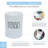 Farmhouse White Ceramic Utensil Holder – Large Countertop Crock for Kitchen Tools, Modern Minimalist Organizer