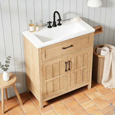 Meuble-lavabo 30 po avec lavabo en résine