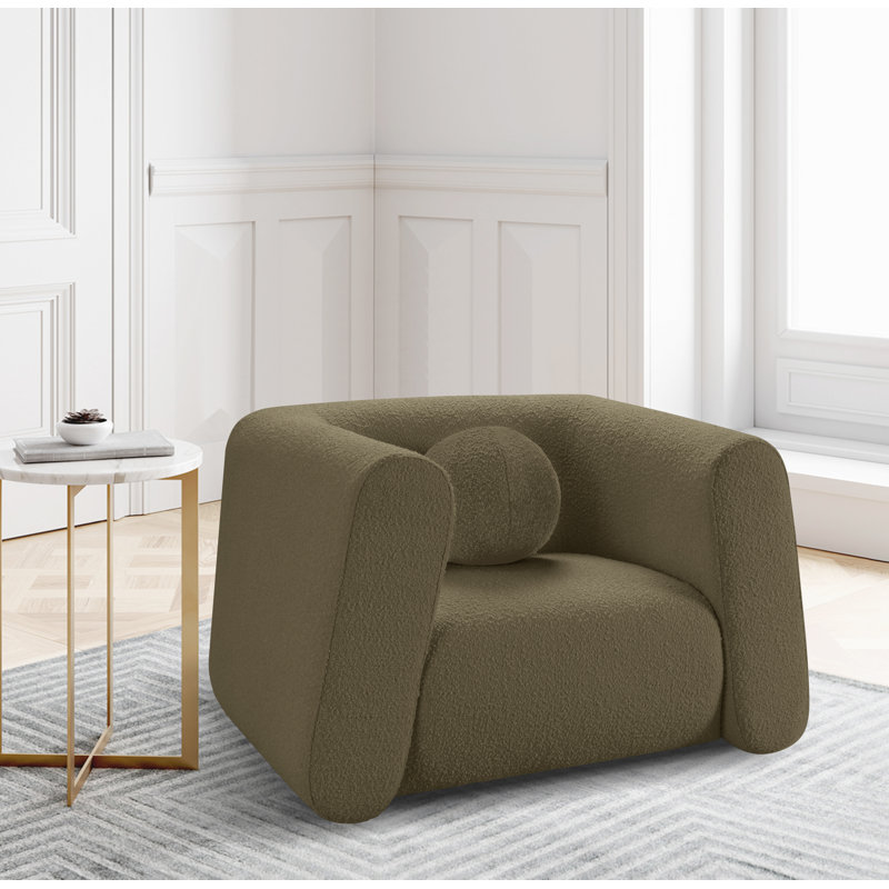Dalinda 48 de large, Tissu olive olive