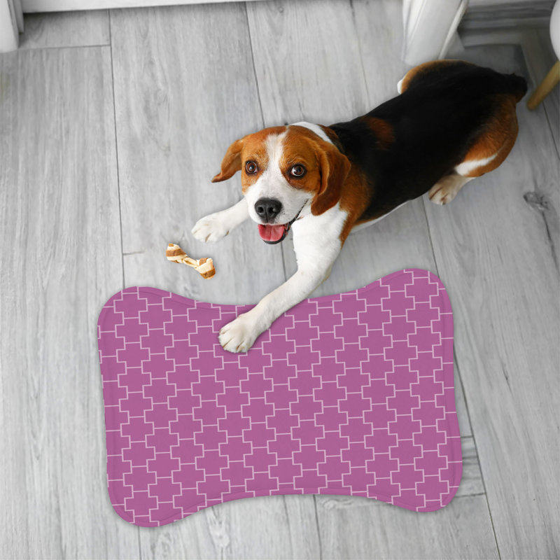 Tapis d'alimentation rose 1 pièce