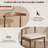 Solid Wood Dining Chairs With Curved Wide Backrest, Farmhouse Kitchen Side Chairs(set Of 2)-999225193