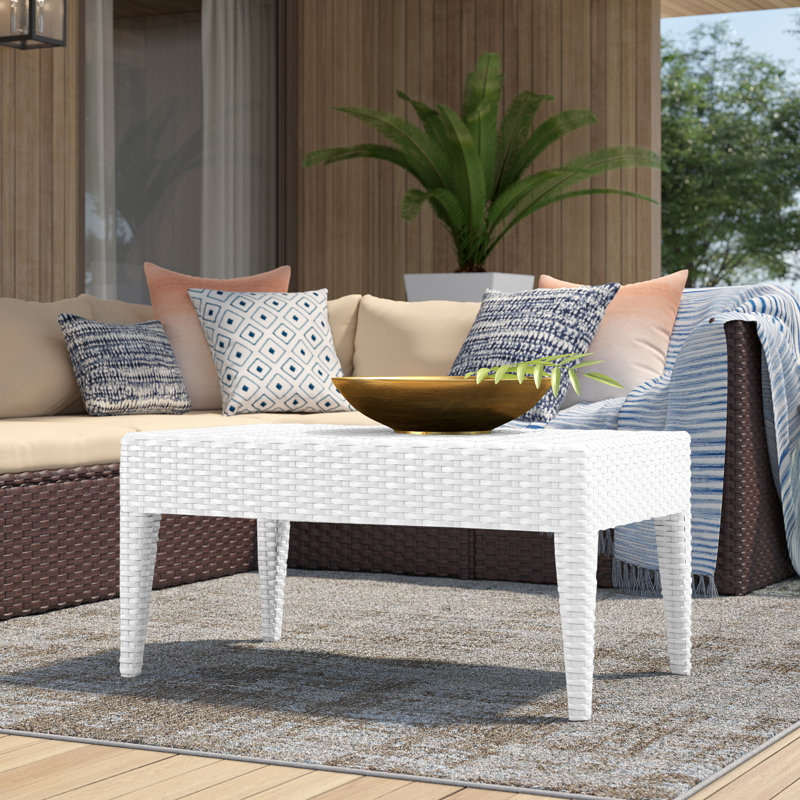 Table basse Edwin, Blanc
