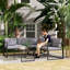 Wicker 5 - Person Garden Lounge Set with Cushions