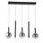 Modella Linear Island Pendant - Black