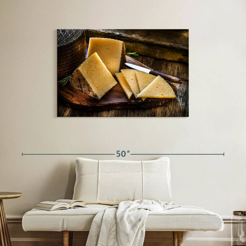 Yarlin Manchego Cheese, 26" H x 39" W