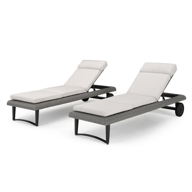 Chaise Lounge With Sunbrella Cushion
