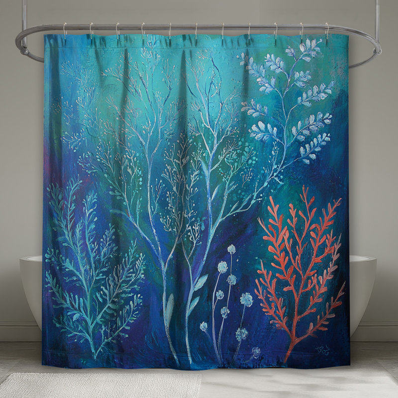 Rideau de douche Botanical - Boho, L 70 po x H 84 po