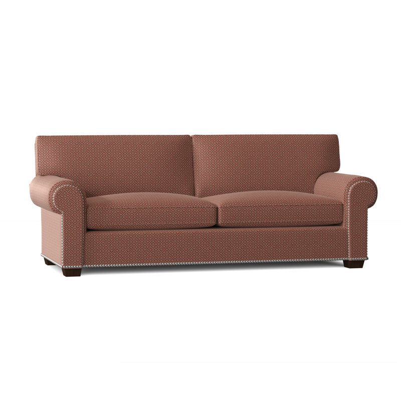 Cancun Sofa, 96" W, Laurel Blue, Café