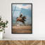 Bronc Rider Print by Oliver Gal-375764262-375764286