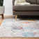 Tapis gris / orange Baxter