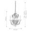 Avenida 4 - Light Candle Style Chandelier