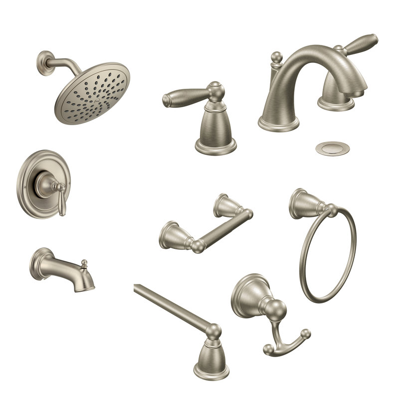 Brantford 8 Piece Bathroom Hardware Set