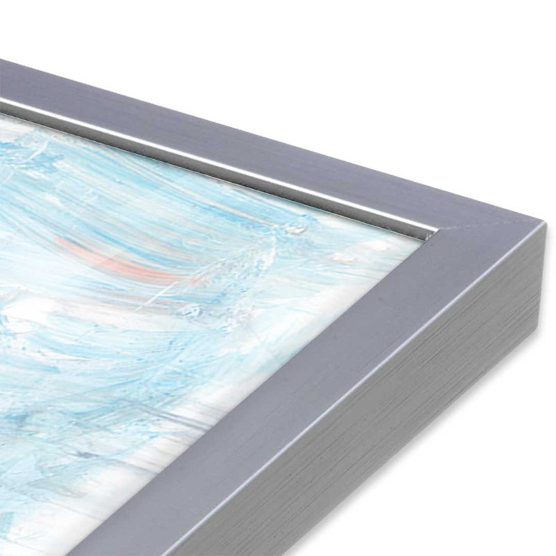«Abstract Blush Bouquet II» par Ethan Harper, reproduction d'art sur toile, H 16 po x l 12 po, Argent argent