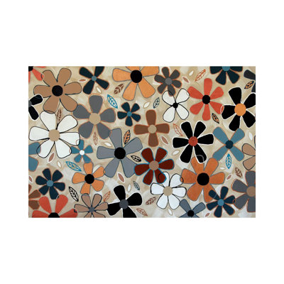 Daisies Simple And Sweet No.2 by Lisa Frances Judd - Wrapped Canvas Print