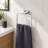 5-Piece Chrome Bathroom Hardware Accessories Set, Stainless Steel, Wall Mounted