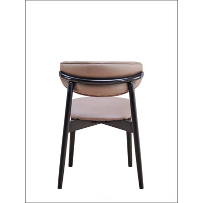 Chaise d'appoint en microfibre polie grise