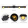4 - Light  32.28" LED Dimmable Rotatable Flush Mount
