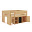 Lit mezzanine double avec armoire de rangement-1702027250