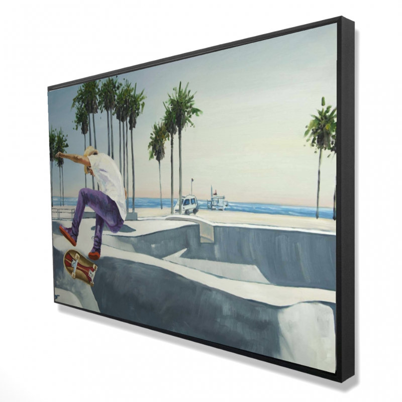 «Skate Park California» sur toile