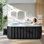240 gallons Spa 73 po L x 73 po X P 25 po Spa gonflable portable H 4-6 personnes H