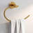 Wall-Mount Towel Ring Bath Hardware Accessory-128489646