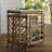 Twin Palms Solid Wood Bar Cart