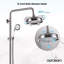 Système de douche complet avec valve brute