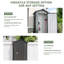 Quality Galvanized Iron Decking Tool Shed-113543399