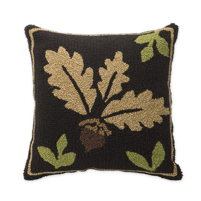 Woodland Floral Reversible Throw Pillow