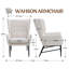 Owosso Velvet Wingback Chair-88112976