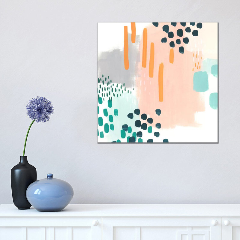 Precept VII by June Erica Vess - Wrapped Canvas Gallery-Wrapped Canvas Giclée, 45.72 cm H x 45.72 cm W x 3.175 cm D