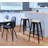 Joncarlo Counter Stool with Metal Frame-1127177291