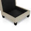 Luka Square Chenille Storage Ottoman-1174773254