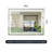Jayce LED Vanity Mirror with Memory Function, 3 Color Temperatures & Dimmable Light, Anti-fog Tempered Glass ETL Listed Mirror-379306805