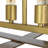 Manhattan 8 - Light Kitchen Island Rectangle Pendant